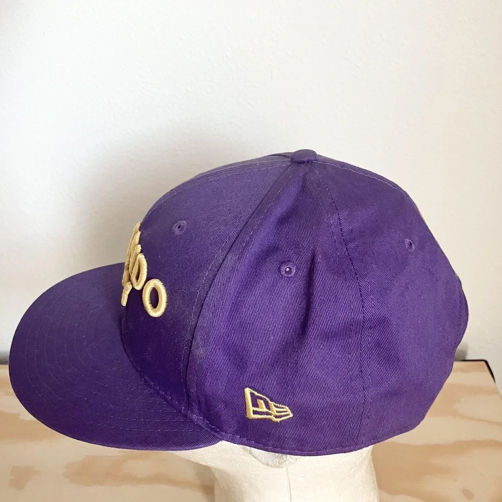 Orlando‎ City SC Hat Cap Snap Back Mens Large Purple MLS Soccer 9FIFTY New Era